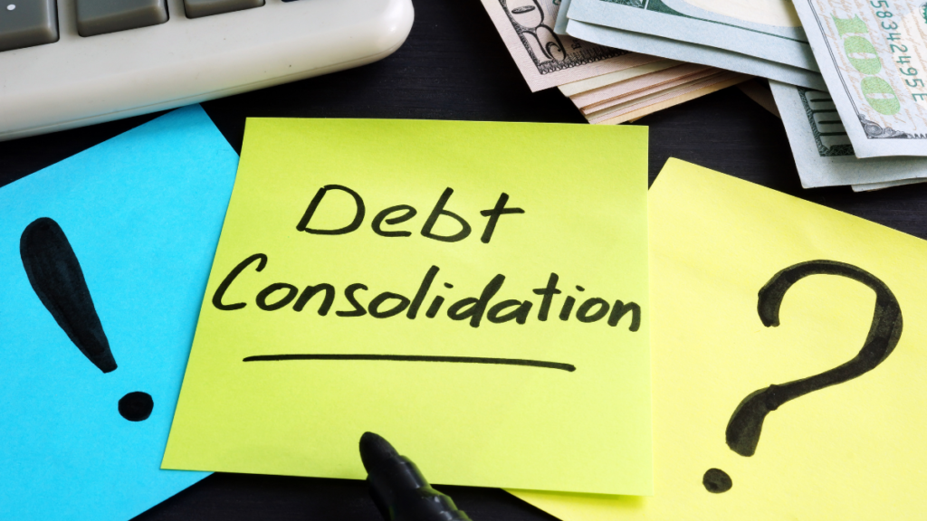 What does Debt consolidation mean?