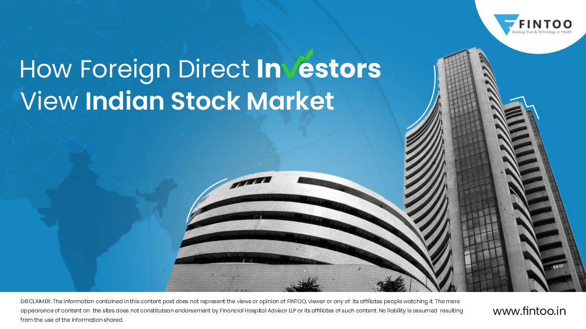 How Foreign Direct Investors View Indian Stock Market
