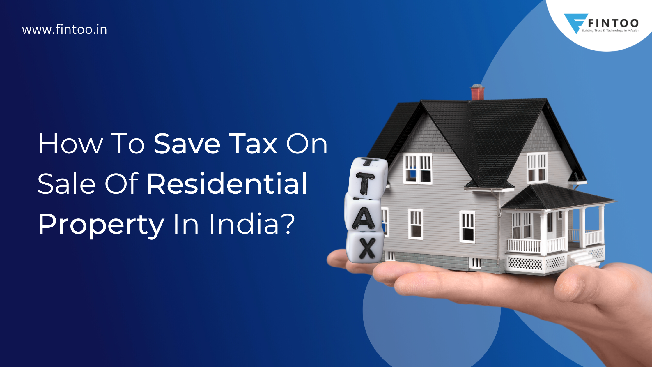how to save tax on sale of property